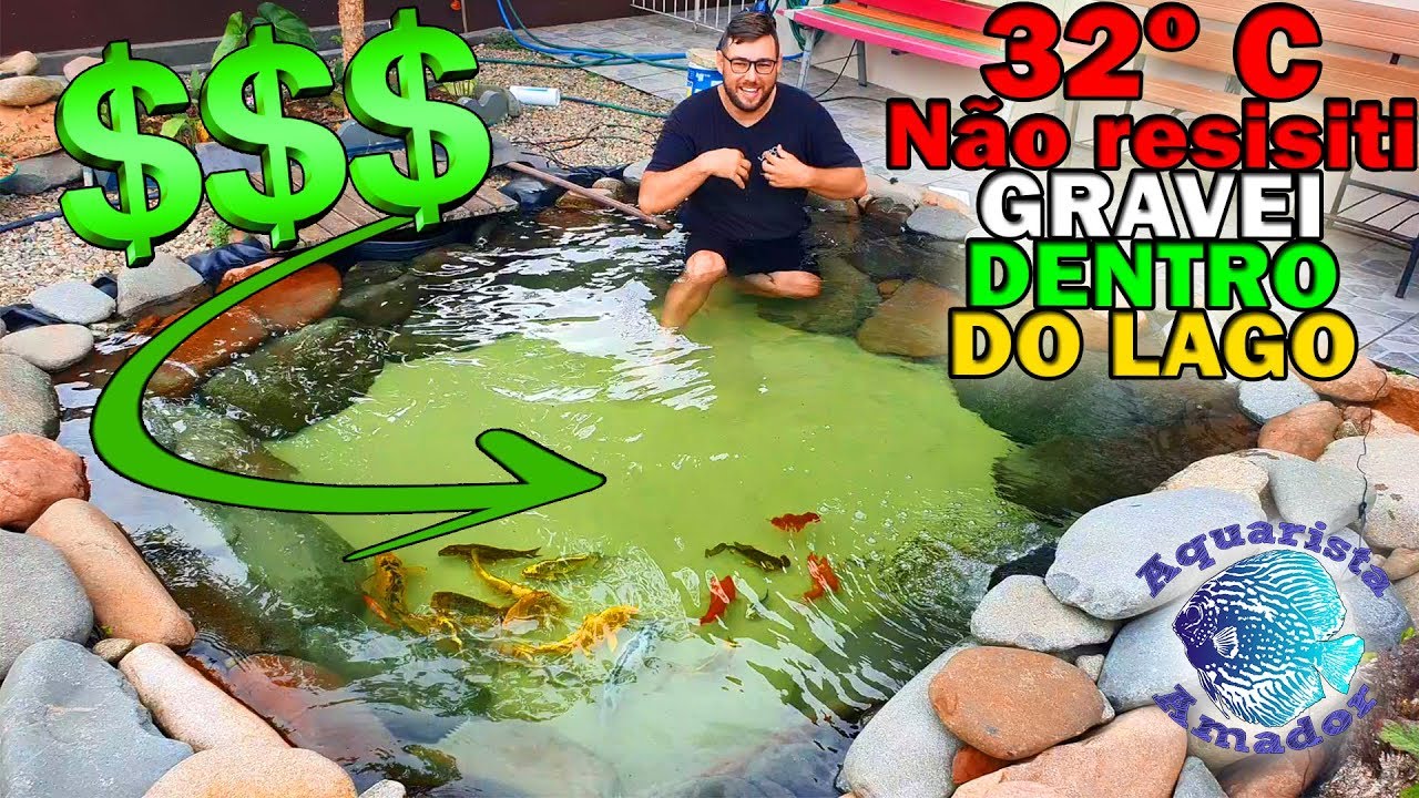 QUANTO GASTEI PRA MONTAR MEU LAGO? (Custos Detalhados)