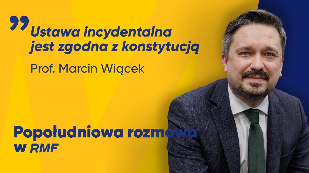 Wiącek: W sprawie pieniędzy dla PiS powinien wypowiedzieć się sąd