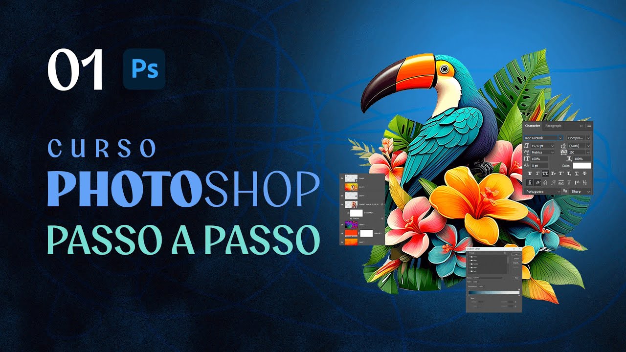 CURSO Photoshop GRÁTIS + CERTIFICADO | Curiosidades sobre o PHOTOSHOP