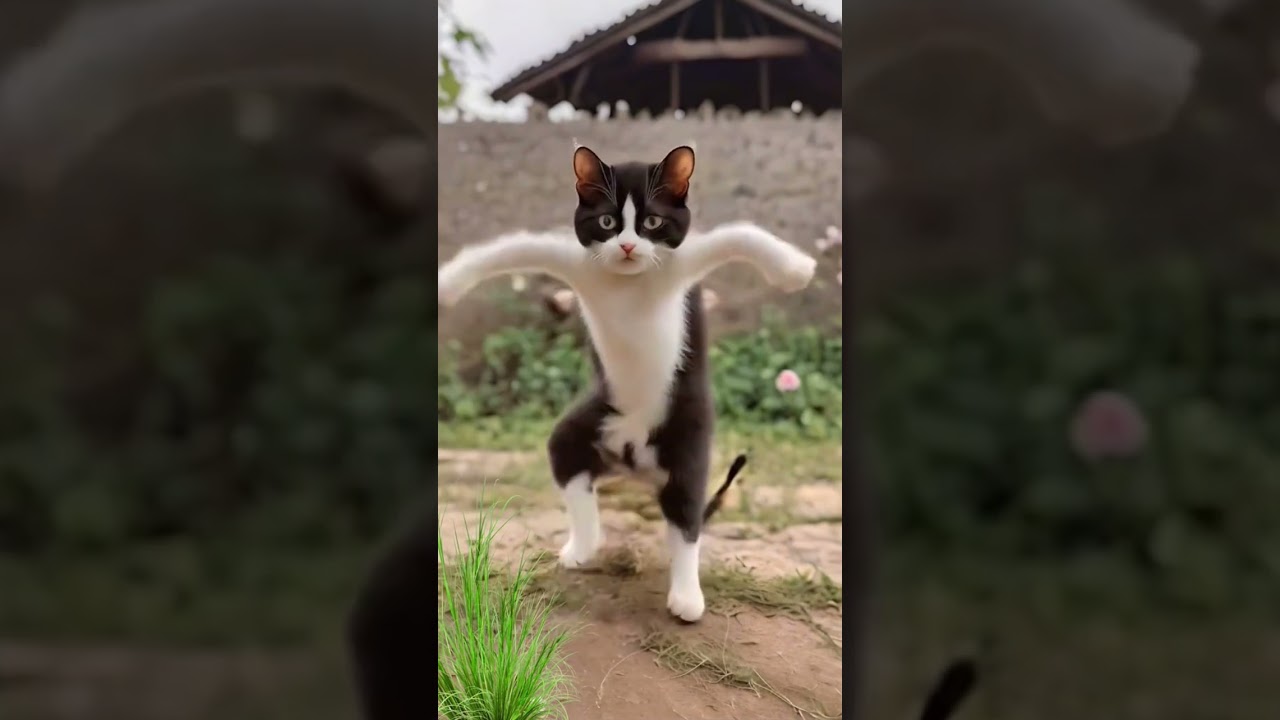 cat bullet dance