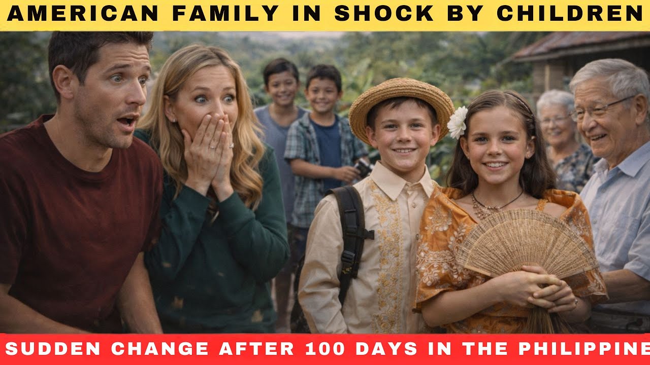 Filipino Culture leaves American Parent in disbelief - After Children 100 days in the Philippine.