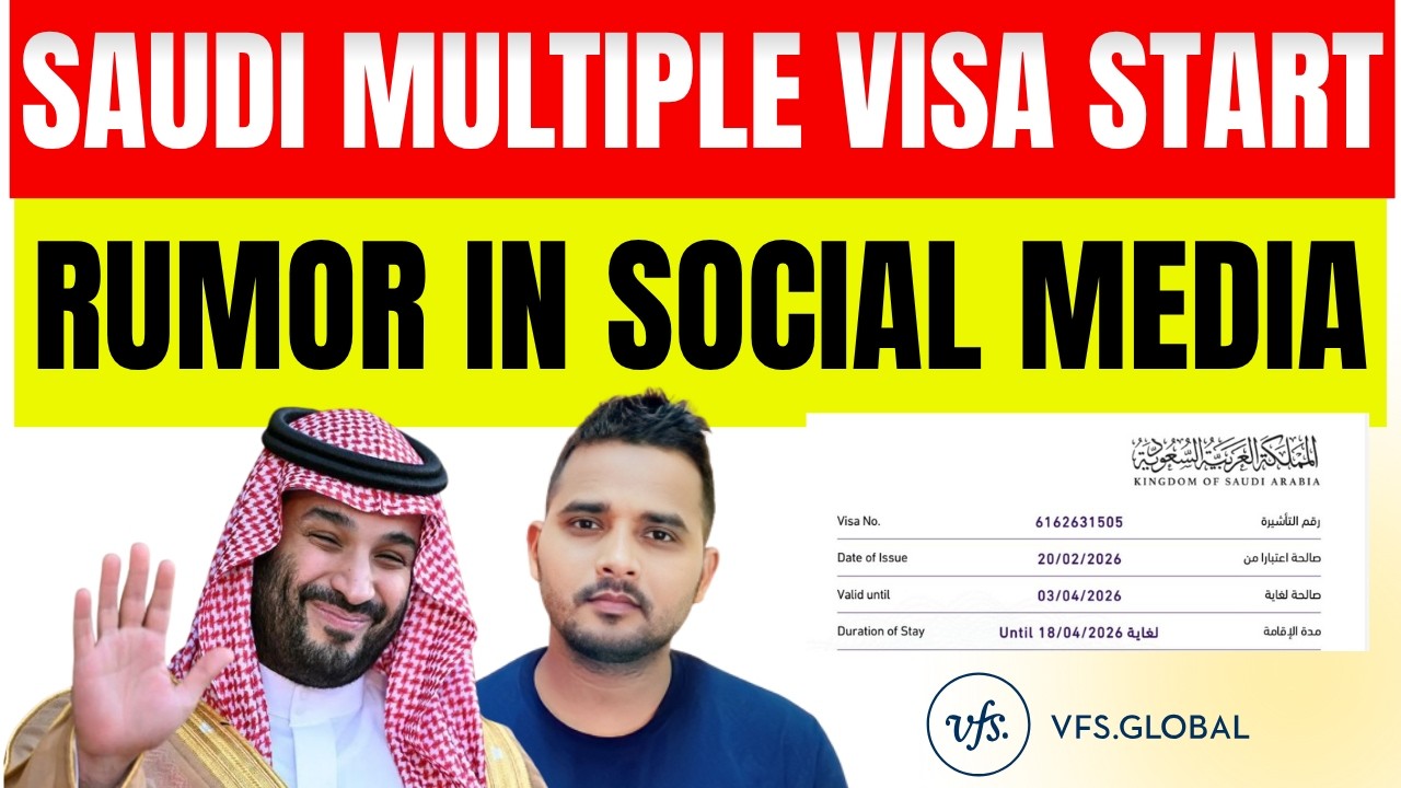 Saudi Multiple Visa Start Rumor in Social Media |