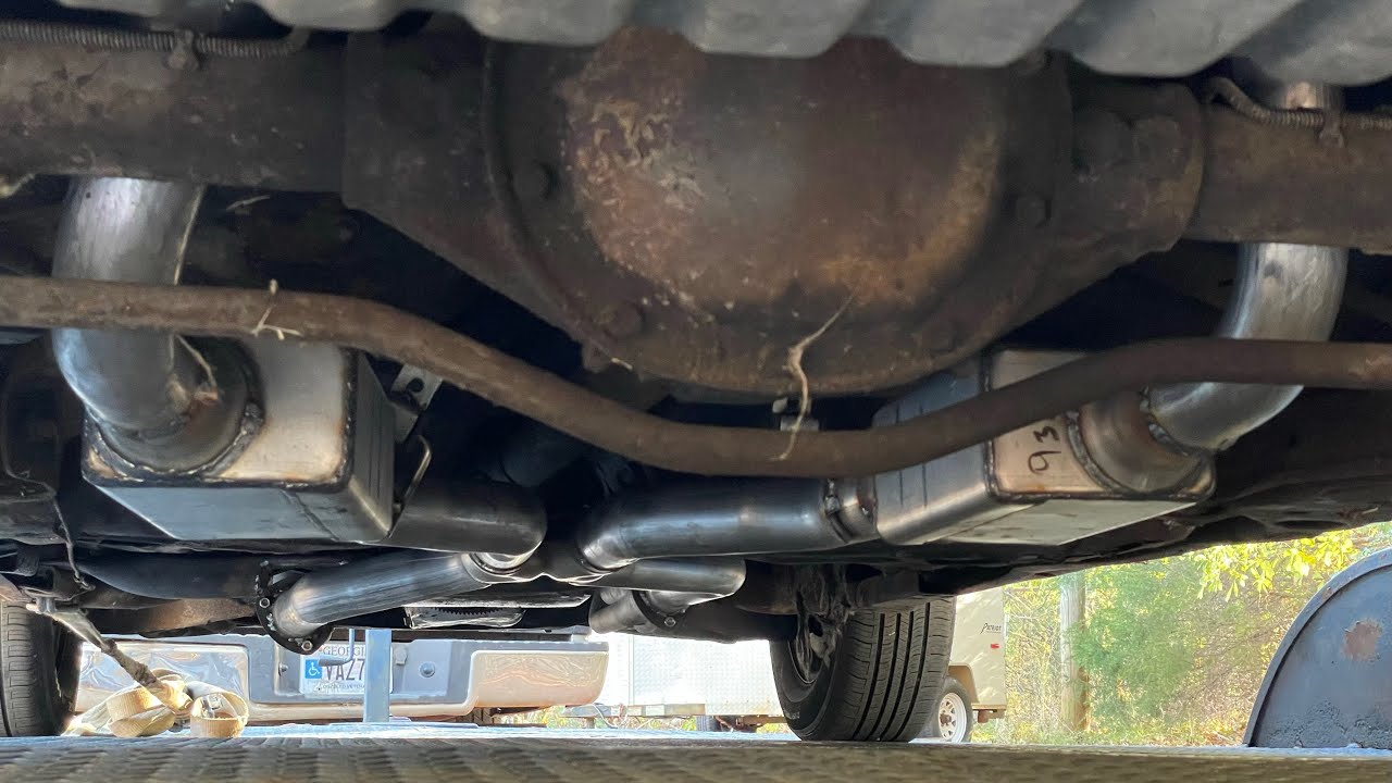 We got exhaust (spintech 9000 mufflers)