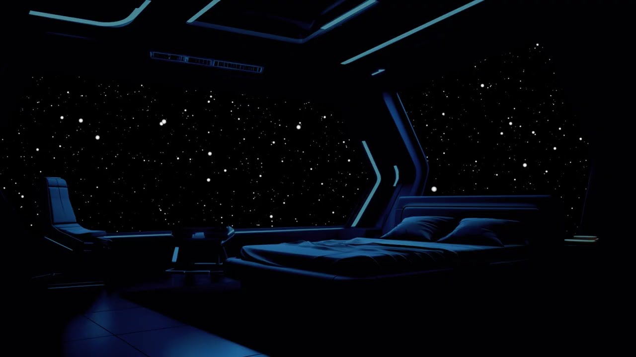 Low Space Vibrations And Cosmic Silence For Deep Sleep And Emotional Ease