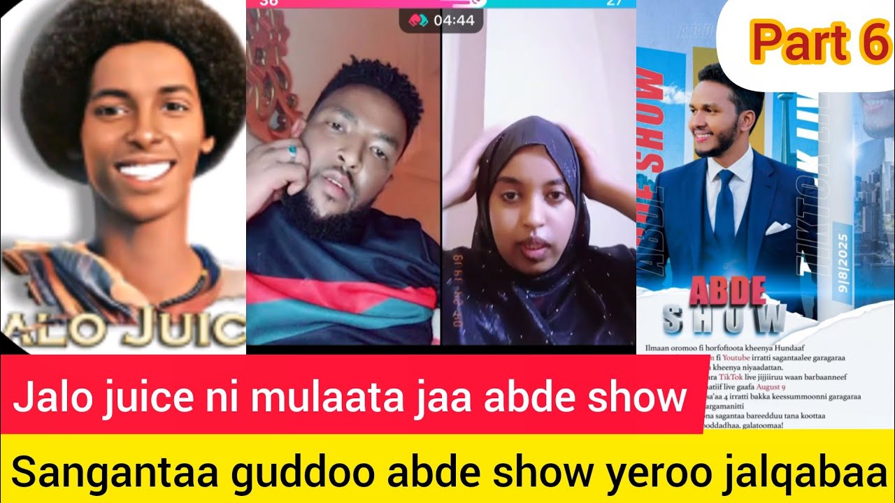 Oro funny 🤣 sangantaa guddoo abde show part 6 jaloo mulladhu qaba ja'aa abde show kofla dhumne