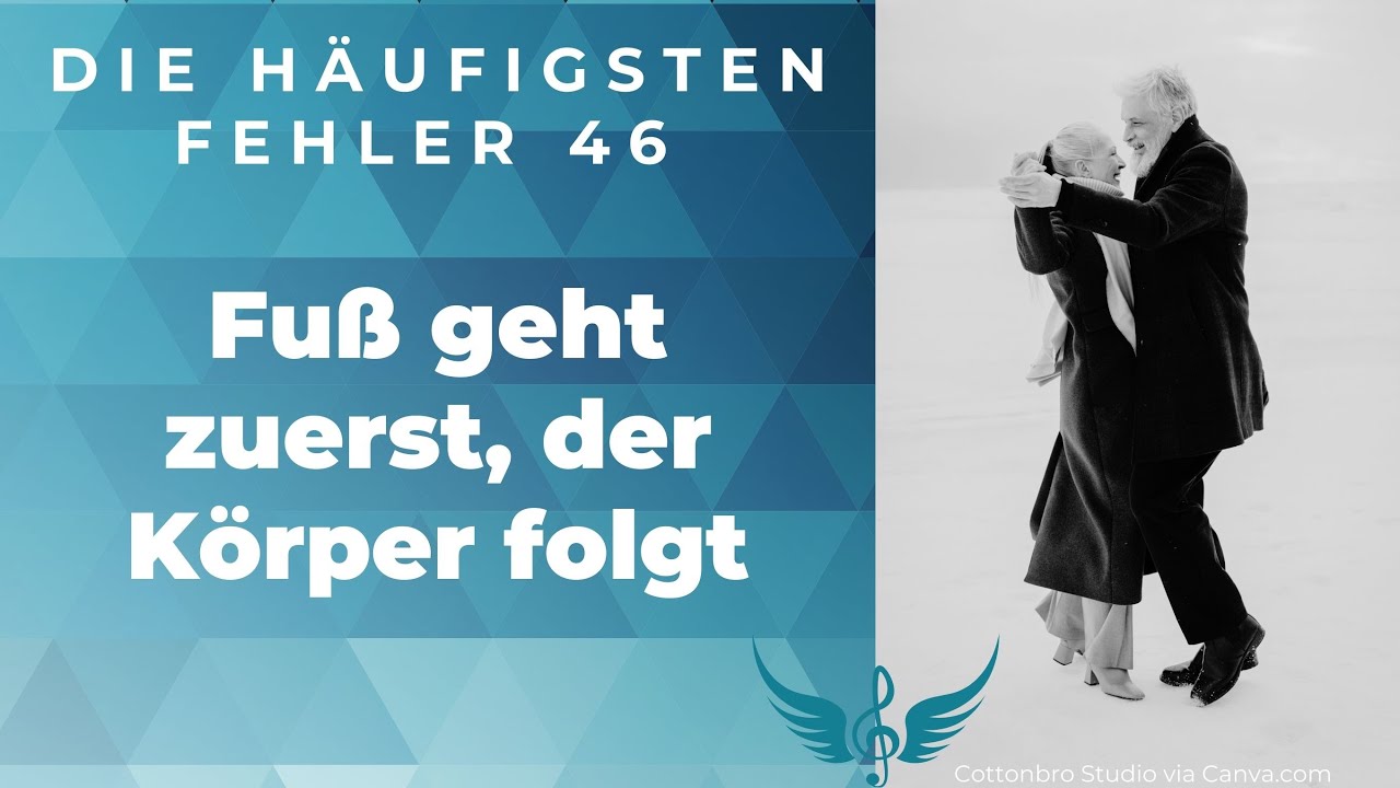 Bewegst Du den Fuß vor Deinem Körper? Ups ... so einfach kannst Du das ändern!  4K