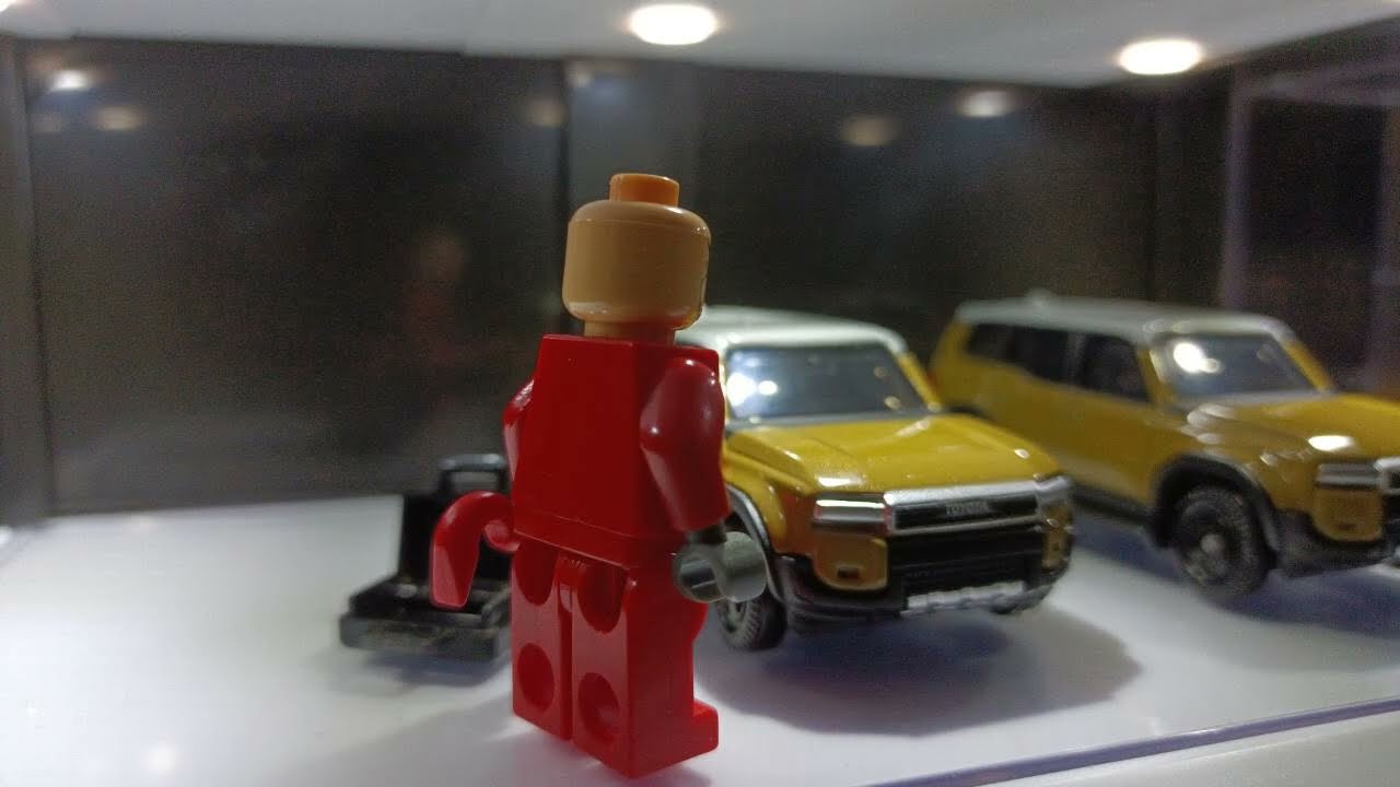 【コマ撮り】ランクル盗まれた‼️😰1(イニシャルD劇場)
