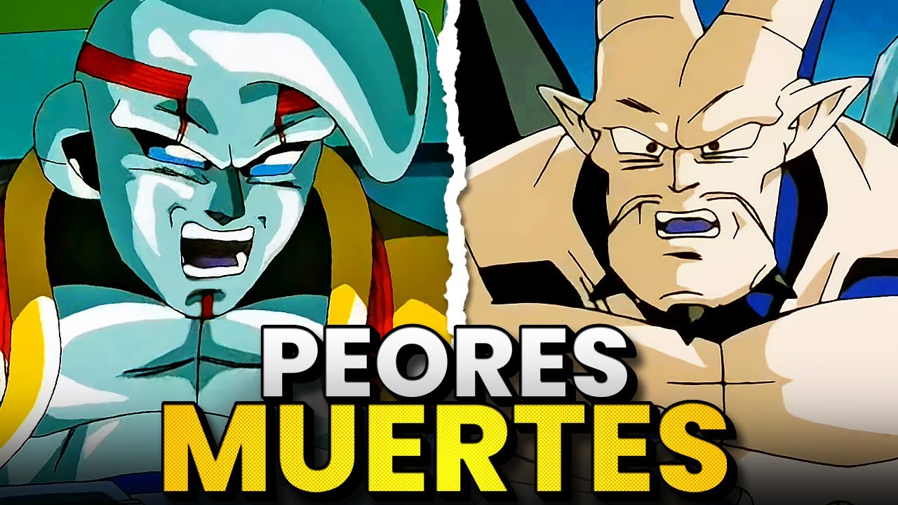 Las 10 Peores MUERTES en Dragon Ball GT