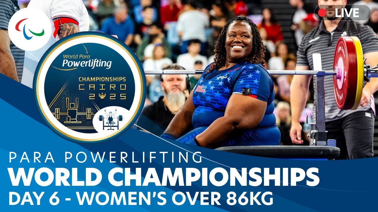 Para Powerlifting | Women's Over 86kg | Day 6 | World Championships | Cairo 2025