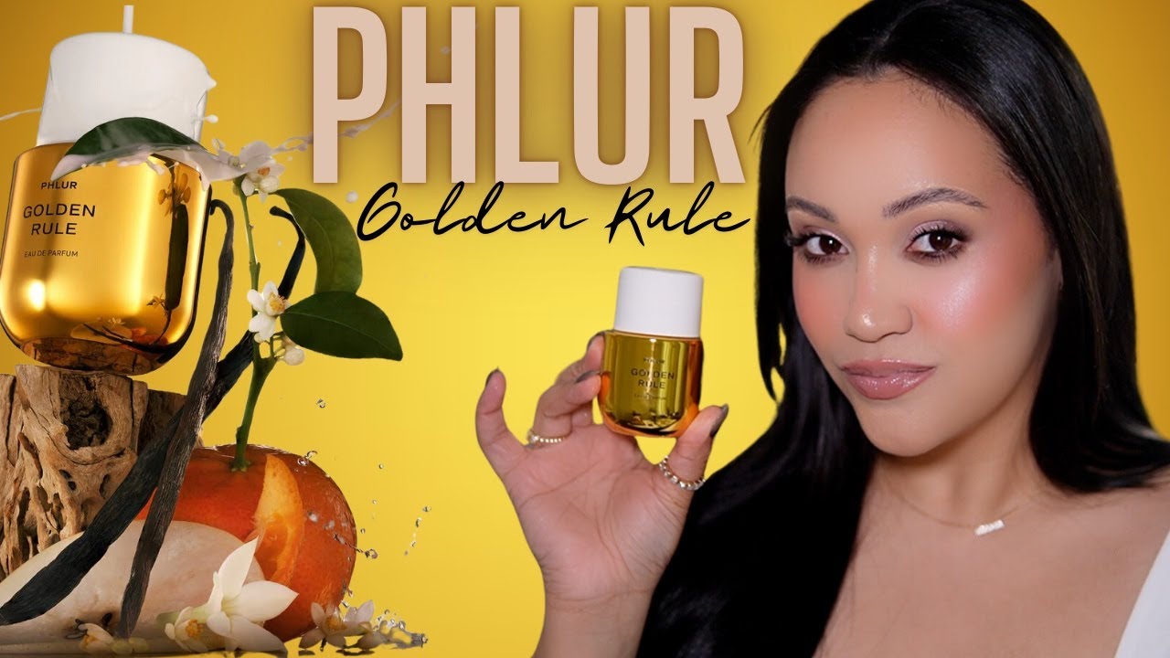 NEW! ✨ PHLUR GOLDEN RULE PERFUME FIRST IMPRESSIONS | AMY GLAM ✨