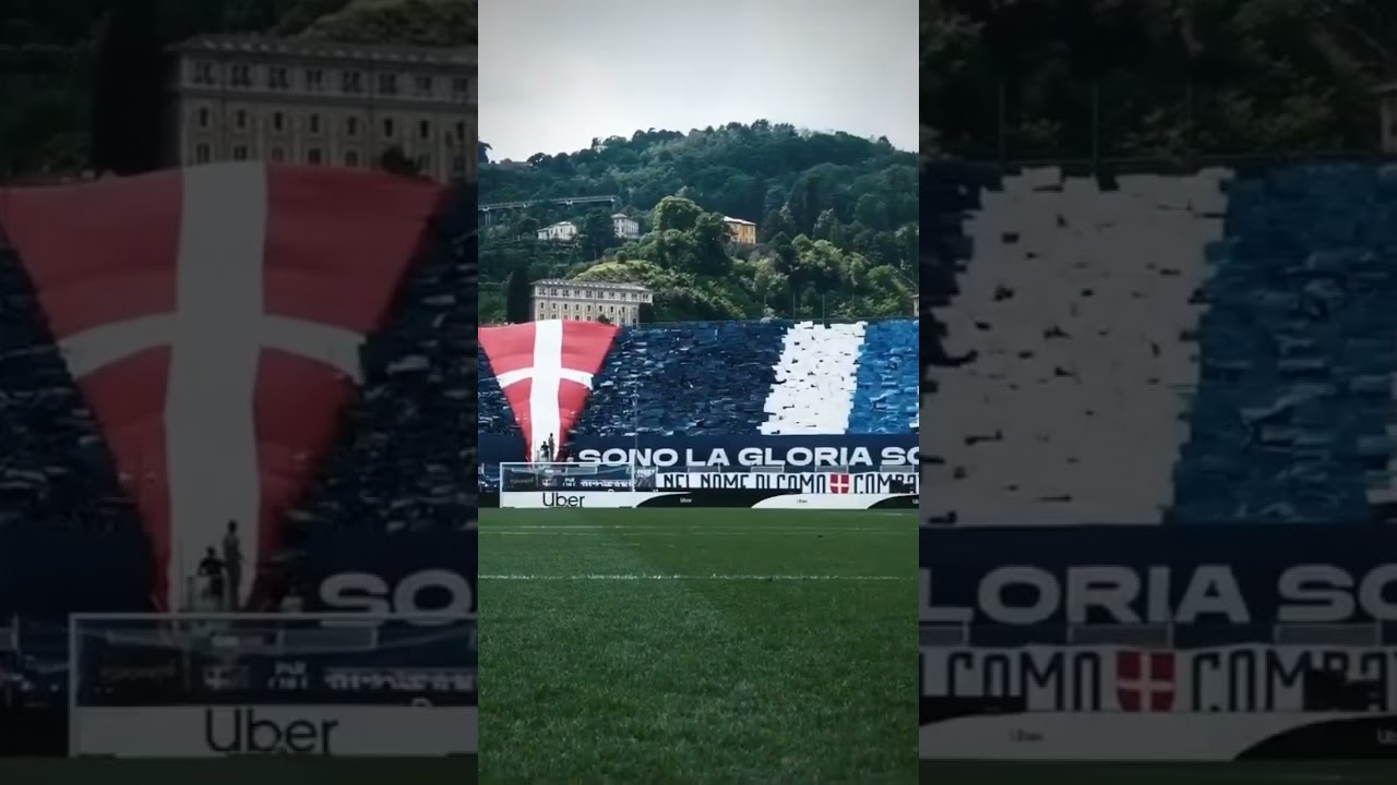 Choreo set by Ultras Como || COMO vs Cagliari 10/05/25