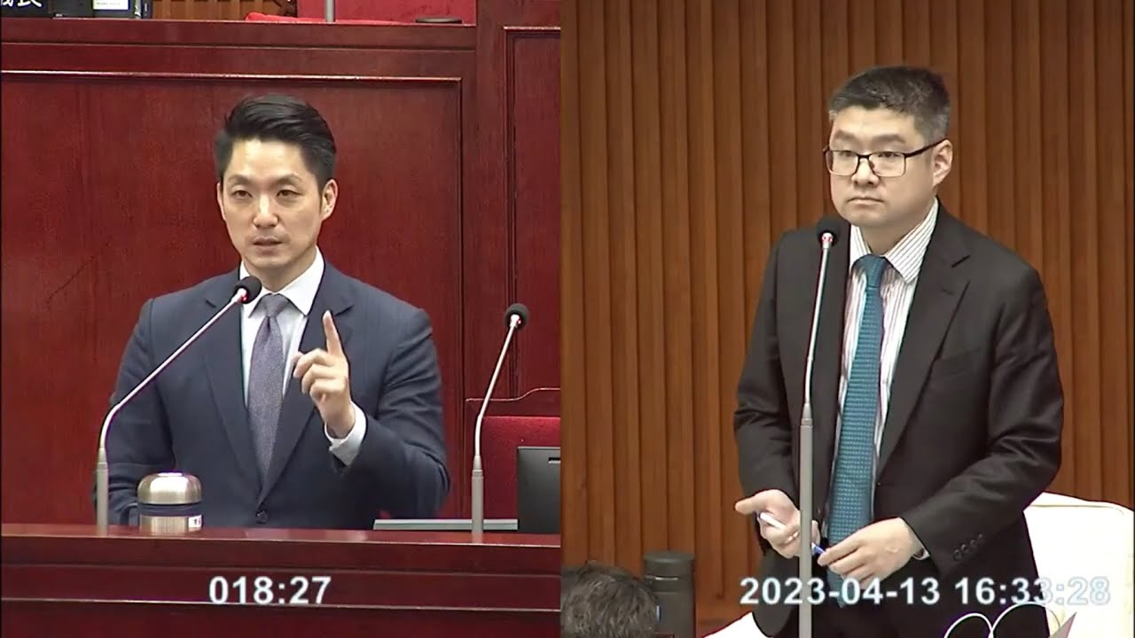 總質詢 台北市長 蔣萬安 徐弘庭 臺北市政府施政報告 2023.04.13 臺北市議會