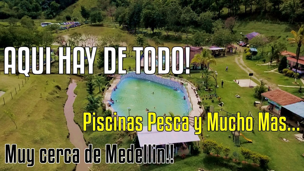 Ecoparque las Garzas (Porce Antioquia)💦Charcos Piscinas y Pesca