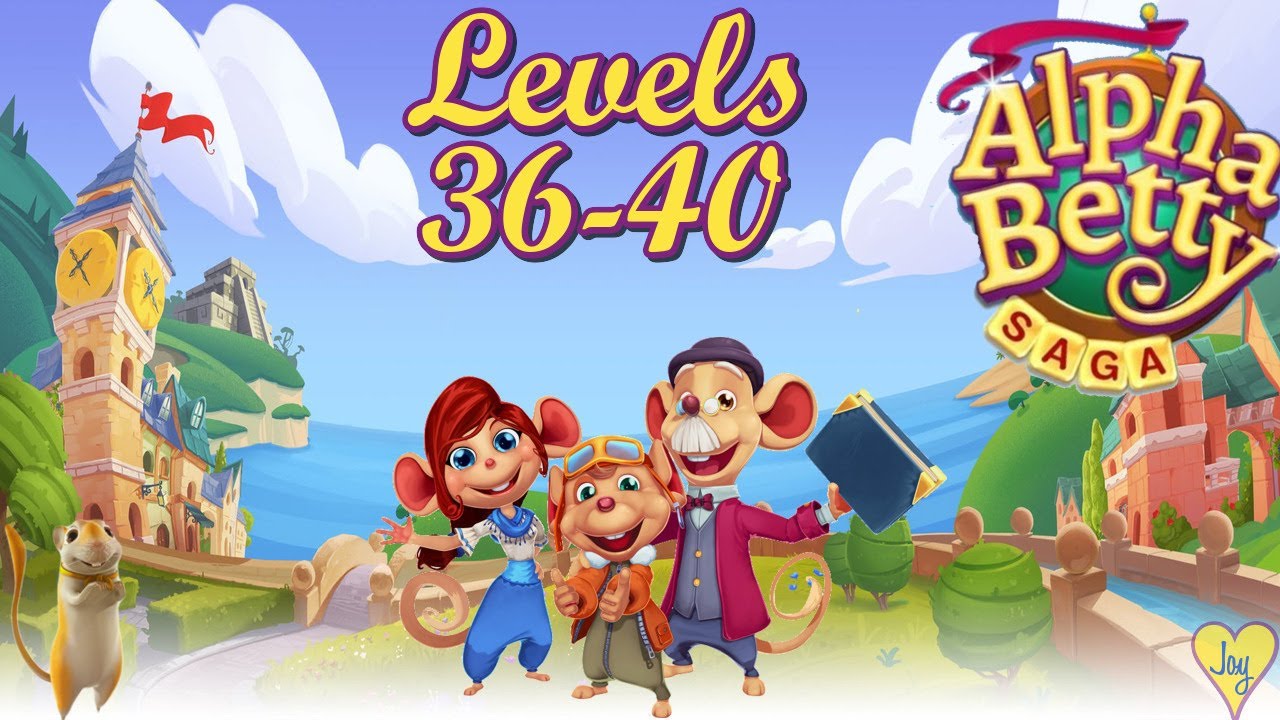 Alphabetty Saga ~ Levels: 36-40