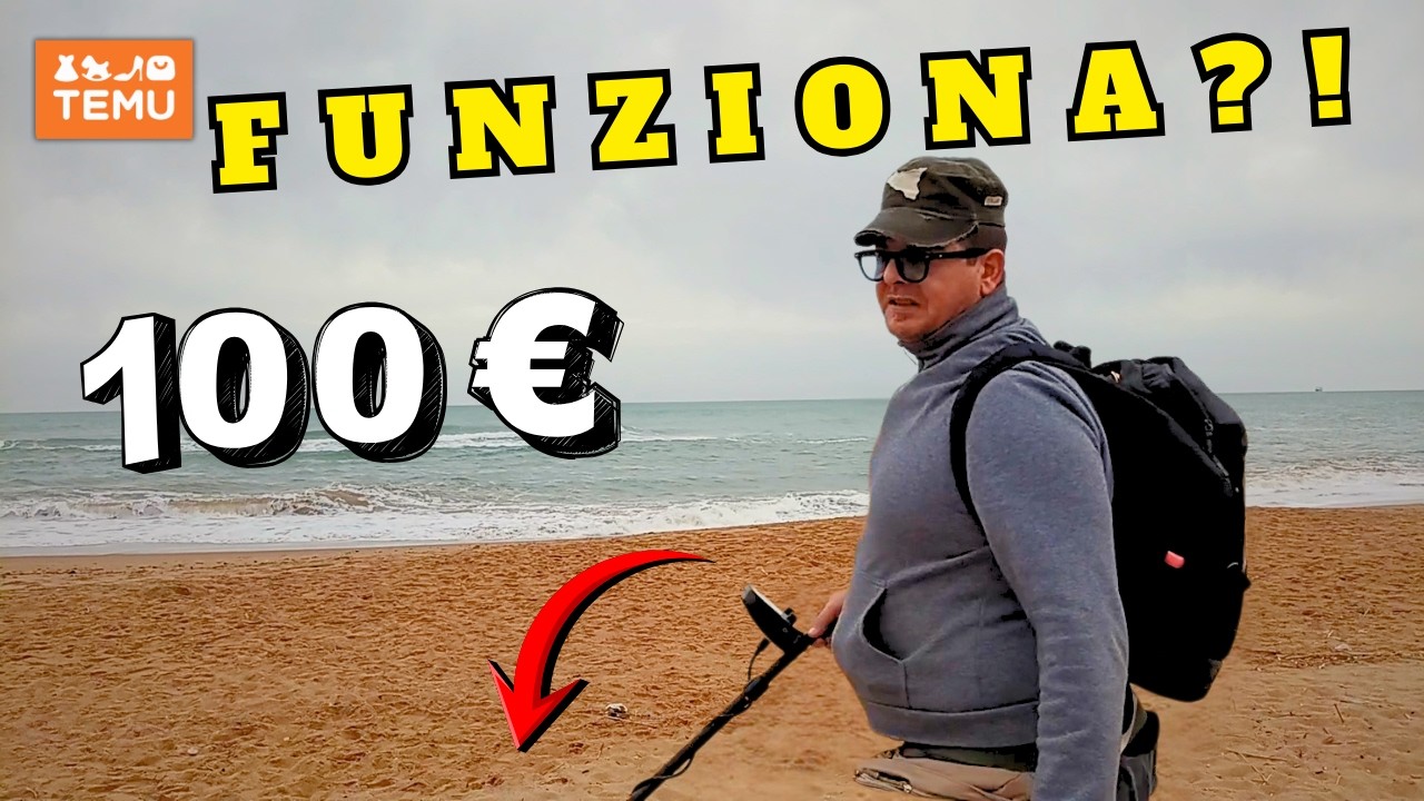 Test sul Campo: il Metal Detector + pinpointer da 71€ di Temu funziona davvero?