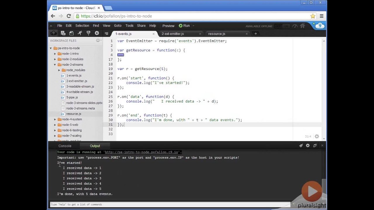 EventEmitters in Node.js