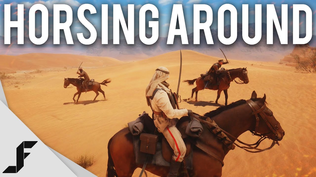 HORSING AROUND - Battlefield 1 Open Beta Gameplay