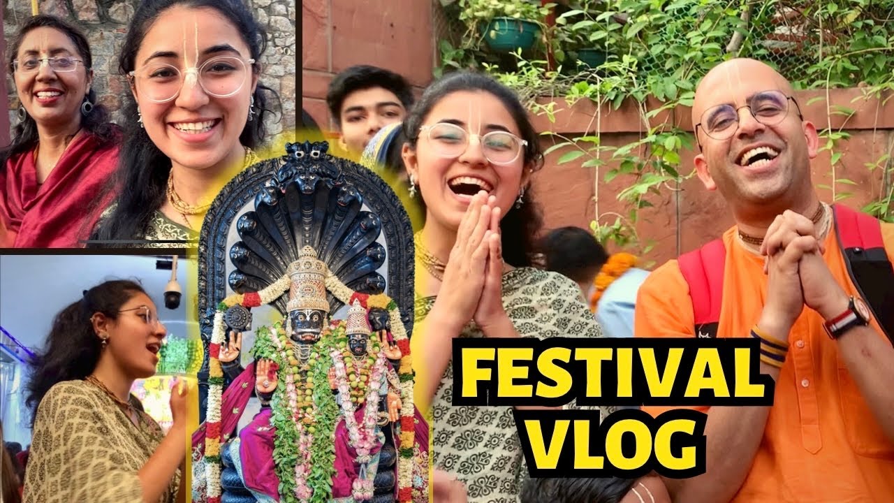 VLOG l Narsimha Chaturdashi | HG Amogh Lila Prabhuji