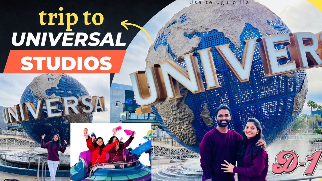 Universal Studios Orlando Florida😯🌴vlog |teluguvlogs in USA| usa telugu pilla vlogs| prathyusha