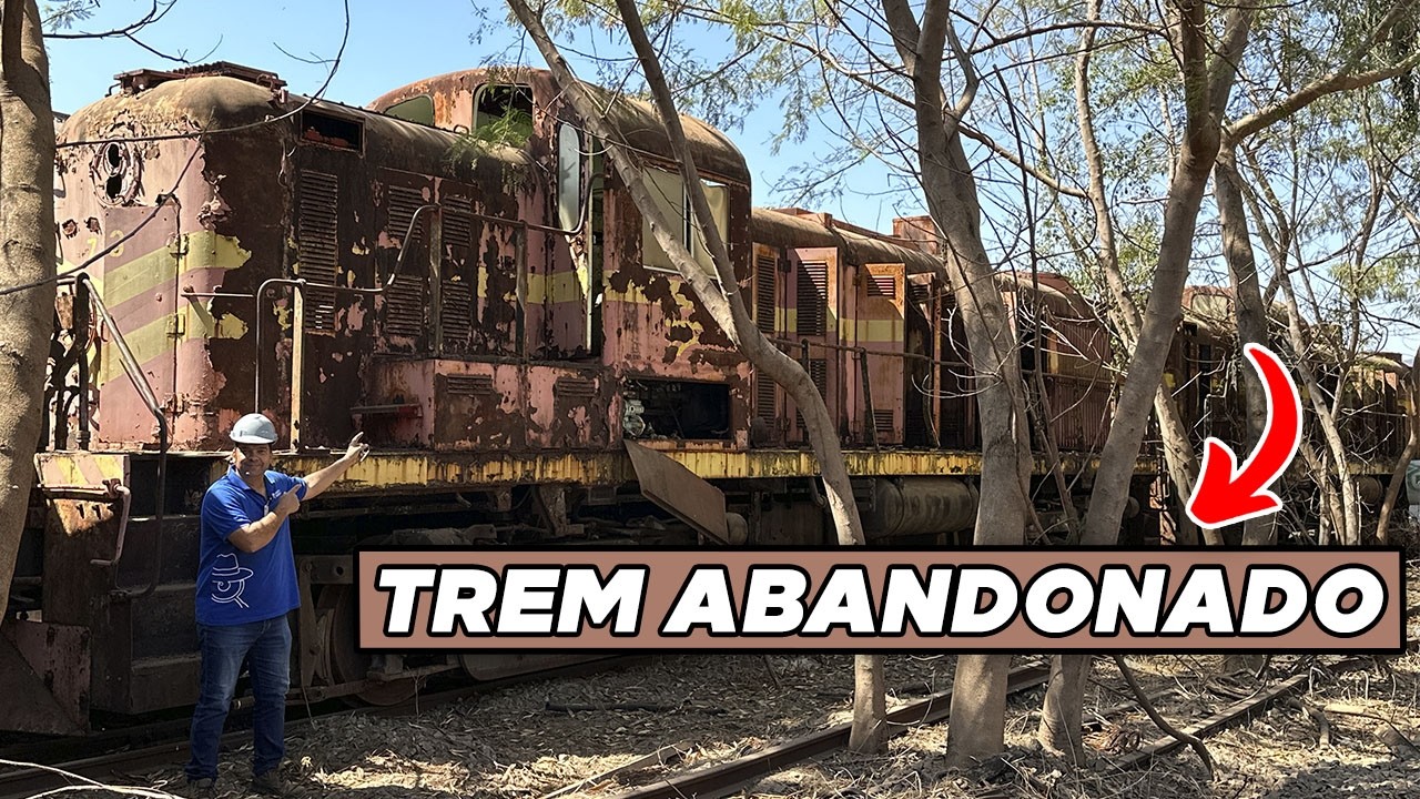 CEMITÉRIO DE TREM: VAGÕES ABANDONADOS VÃO PARAR NO LEILÃO *locomotivas*