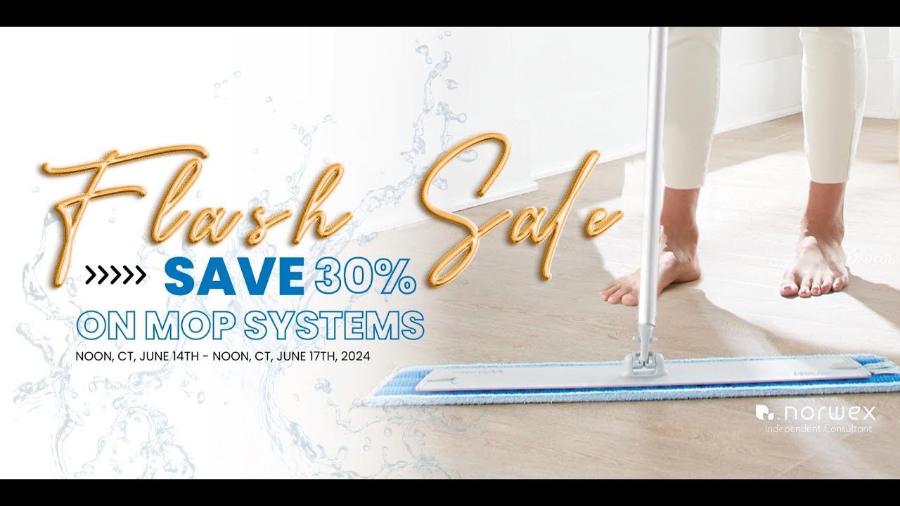 Norwex 30% off Mop & Accessory Sale