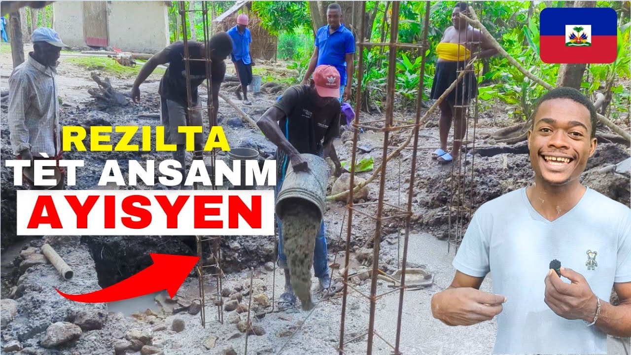 Men travay sous dlo a apre 4 jou | lè Ayisyen vle mete tèt ansanm nap chanje anpil bagay nan peyi a