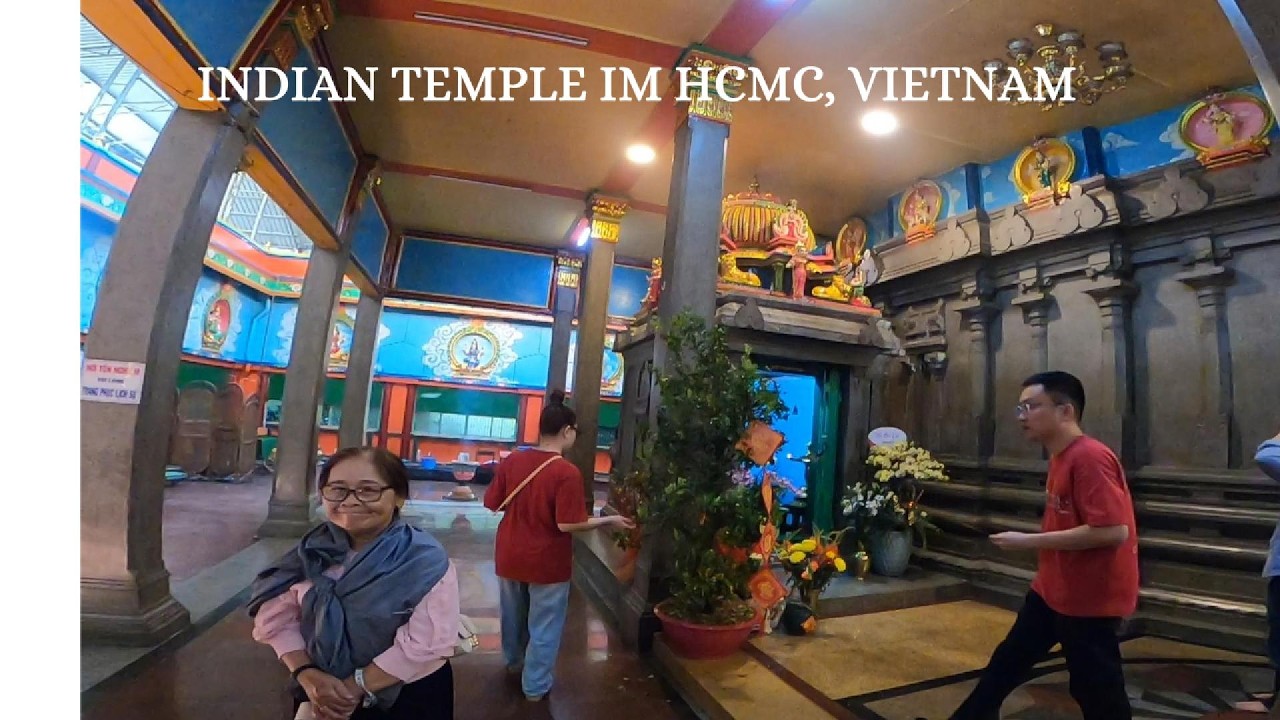 Indian Temple in HCMC, Vietnam.