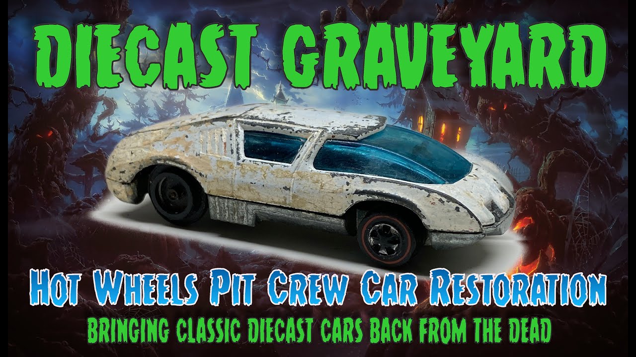 Hot Wheels Pit Crew Car Restoration