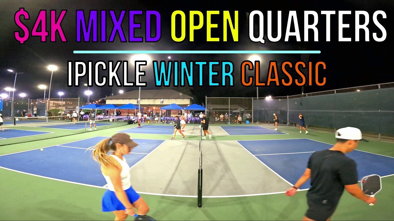 $4K Mixed Open QFs | Poland (5.6) / Nguyen (5.0) vs Payetta (5.4) / Beck (5.2) iPickle