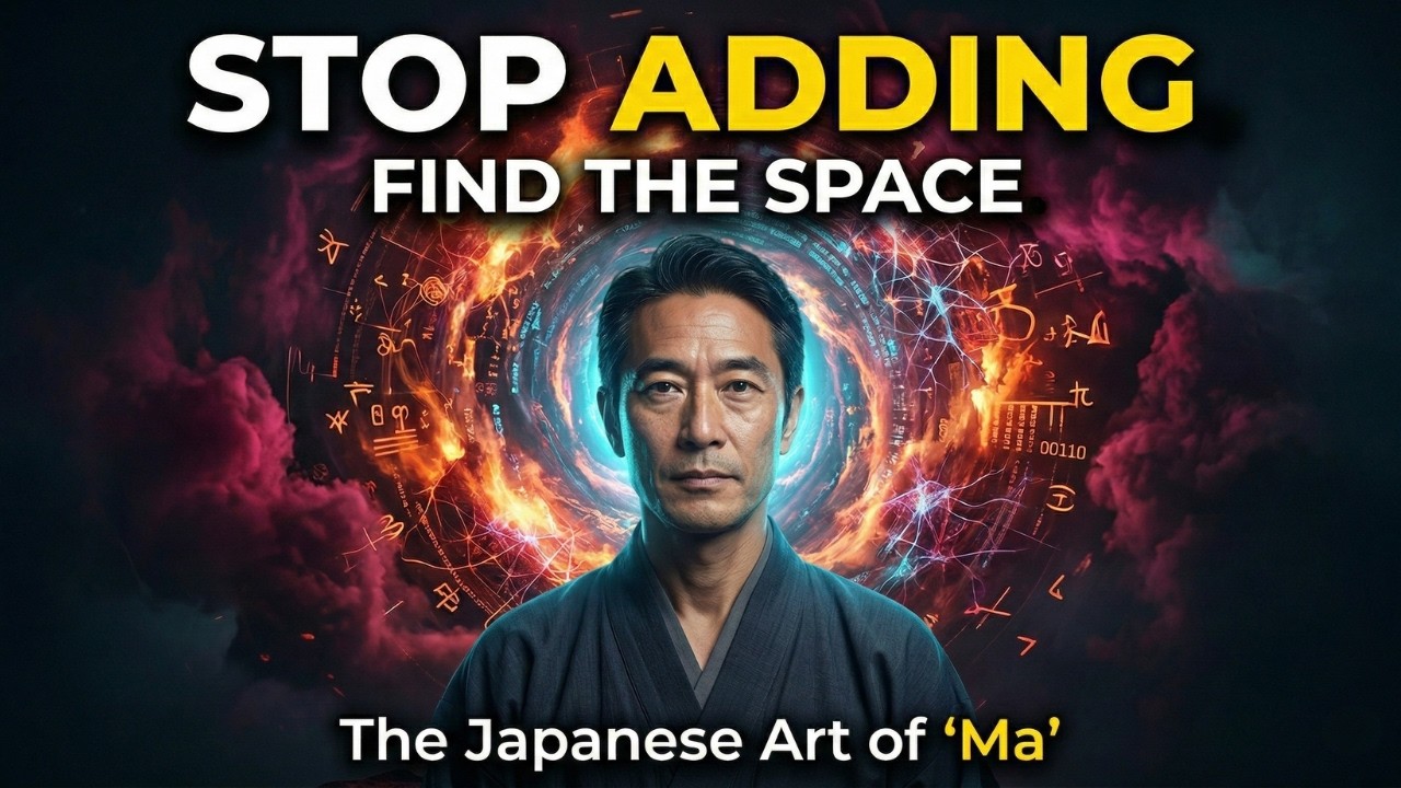 The Japanese Art of Doing Nothing | This One Word Changed Everything