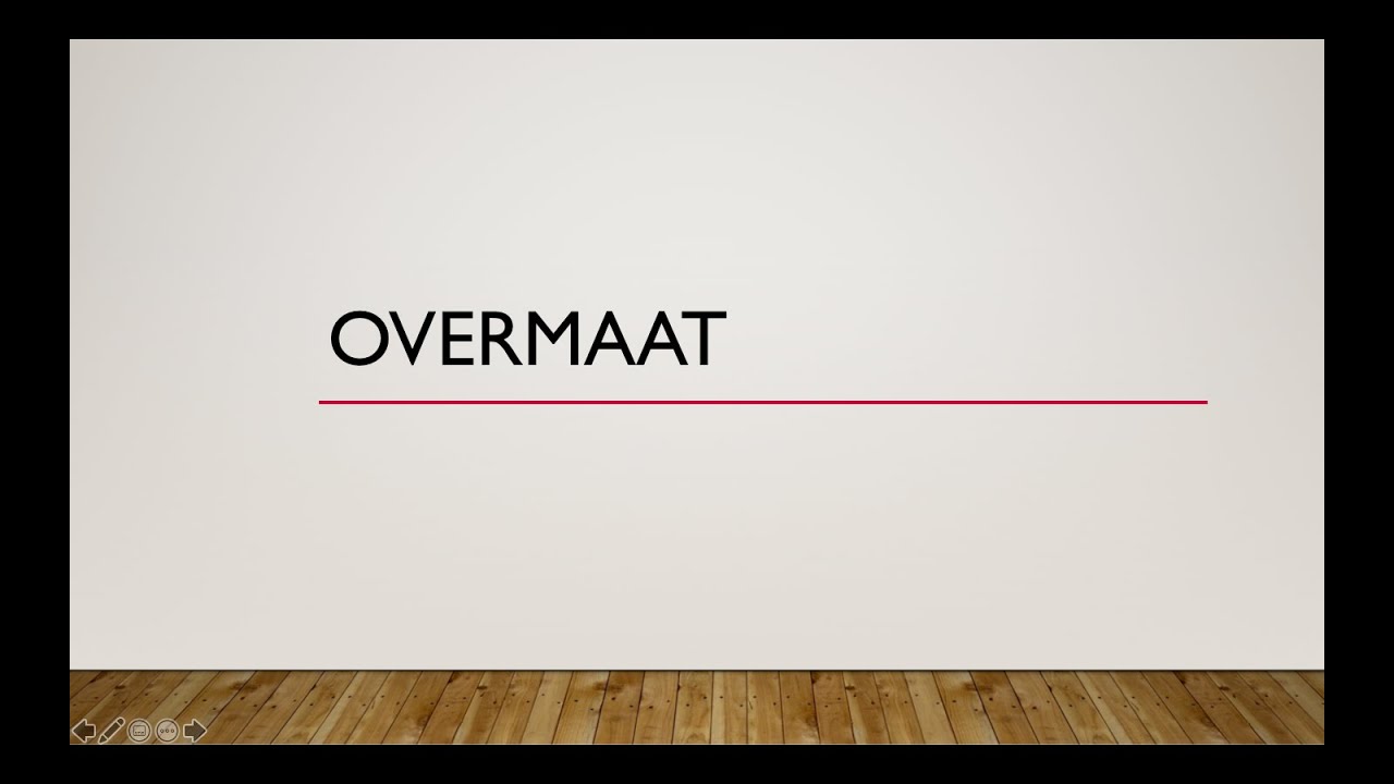 Overmaat