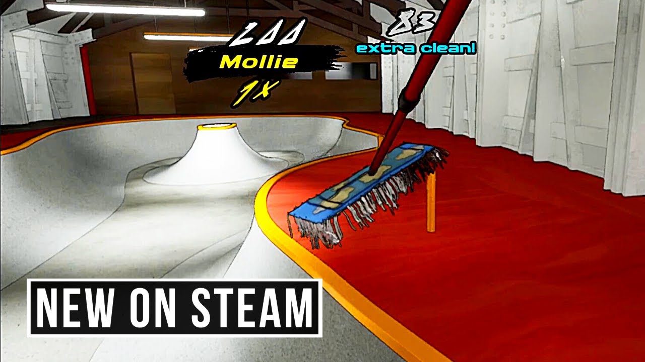 NEW ON STEAM - Mop Skater