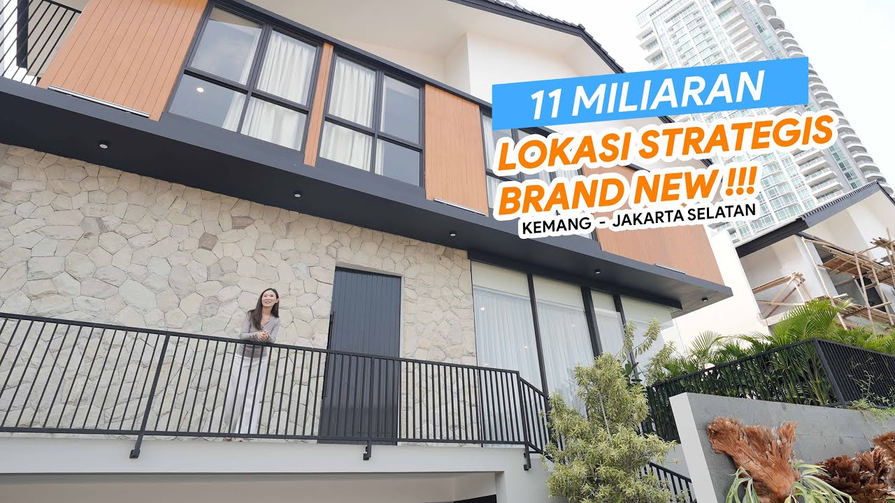 Eps. 445 | Rumah di Kemang paling dekat dengan cafe2 tapi dalam cluster dan full furnish Brand New