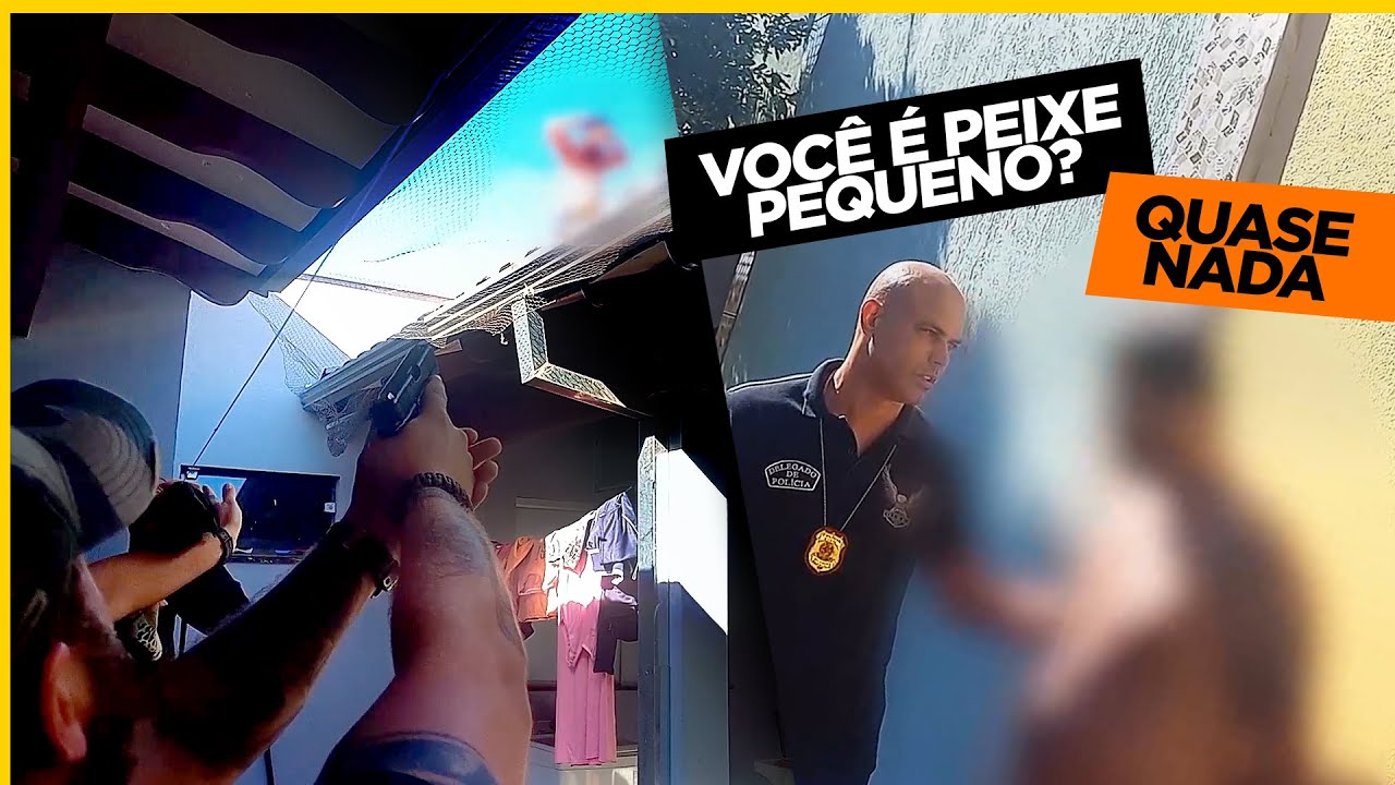 POL&Iacute;CIA CIVIL na rua e CR!M1N0S0 PROCURADO na JAULA!