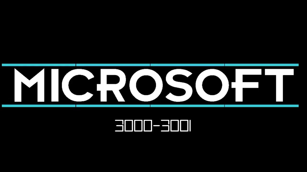 Microsoft Logo Evolution (P1)