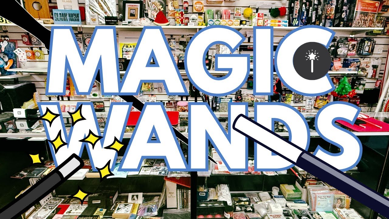 Magic with WANDS 🪄🪄🪄 LIVE From Tricksupply!