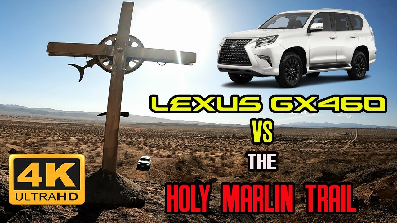 Watch Me Chicken-Out Offroad On The Holy Marlin Trail | Lexus GX460