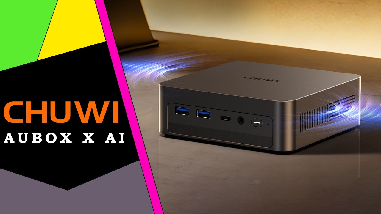Chuwi AuBox X AI 👾 Dobry Mini komputer z Intel i7 i i5 !? Recenzja 4K