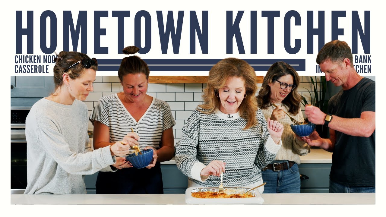 Quick Chicken Noodle Casserole Recipe with Randa | HomeTown Kitchen