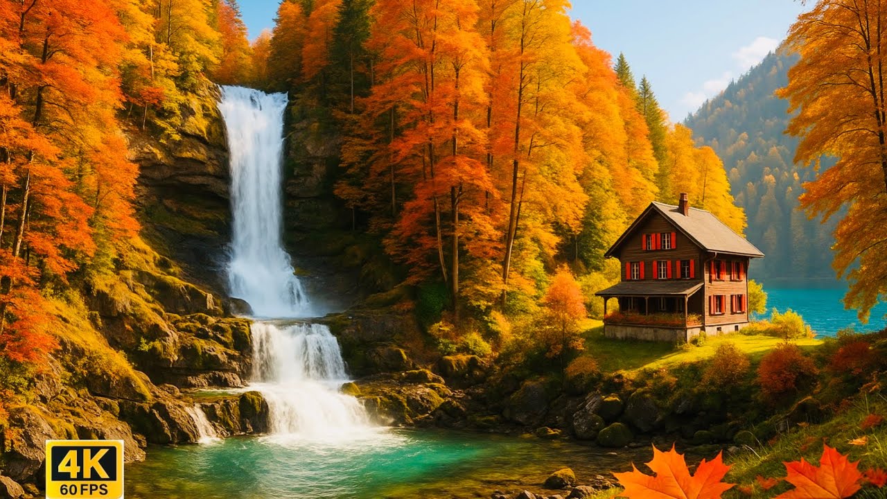 Giessbach Waterfall & Lake Brienz | Stunning Switzerland in Autumn 🍁