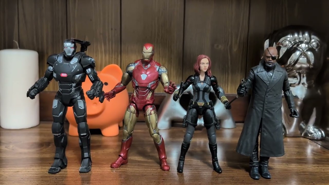 My Iron Man 2 figures 