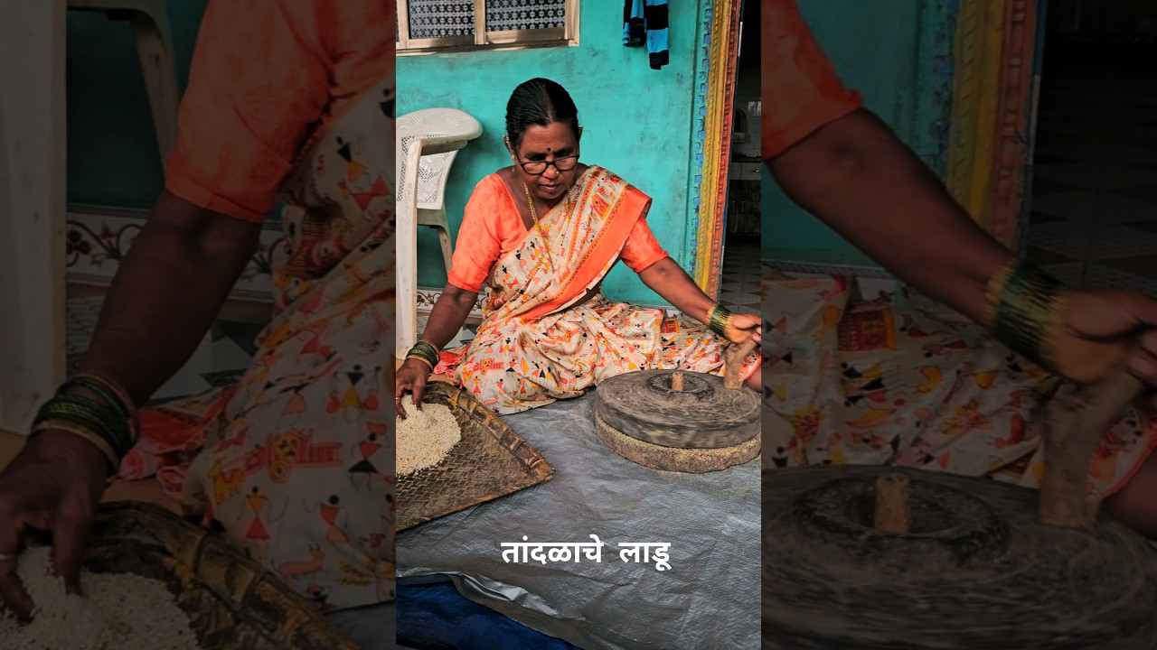 तांदळाचे लाडू😋😍!! tandulache ladu |