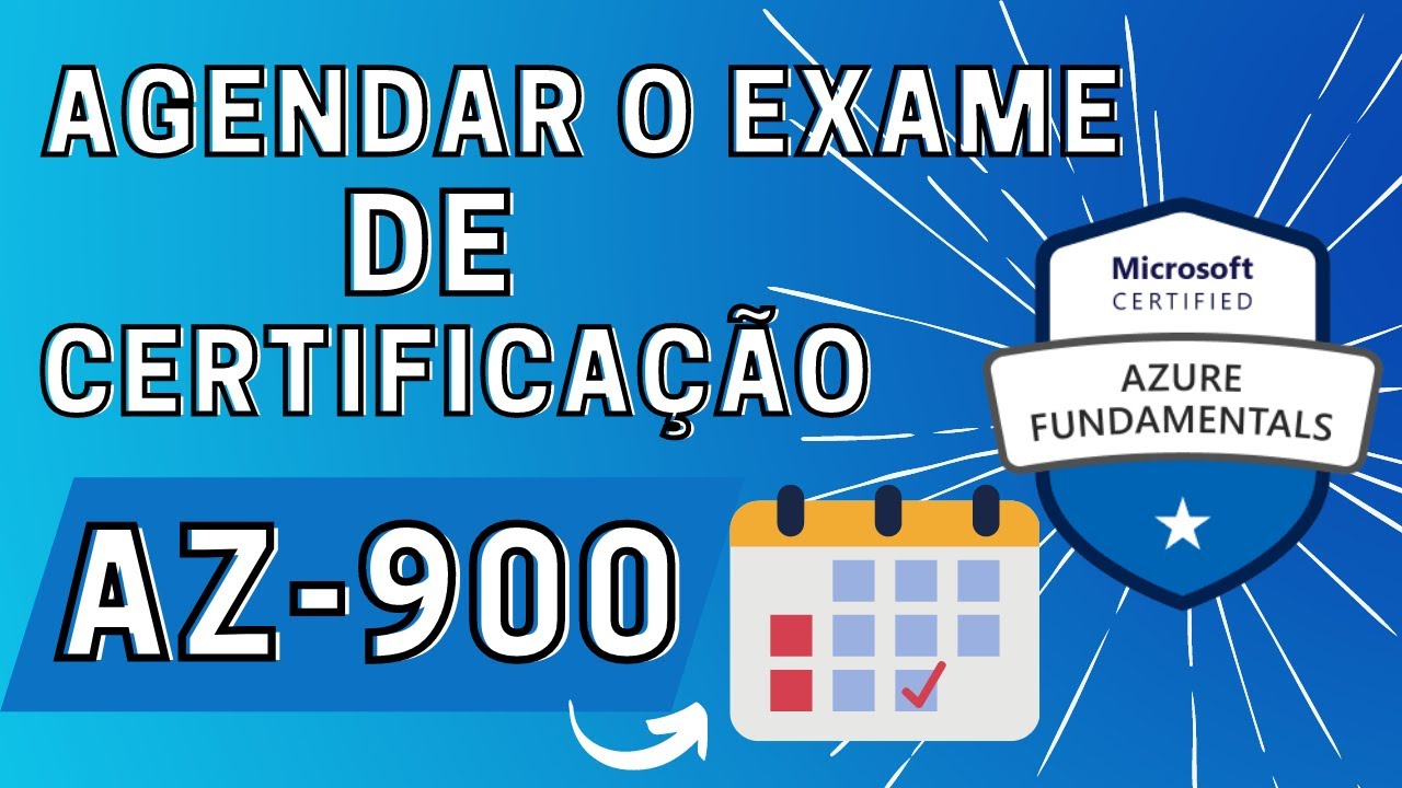 Agendar o exame de certificação AZ-900
