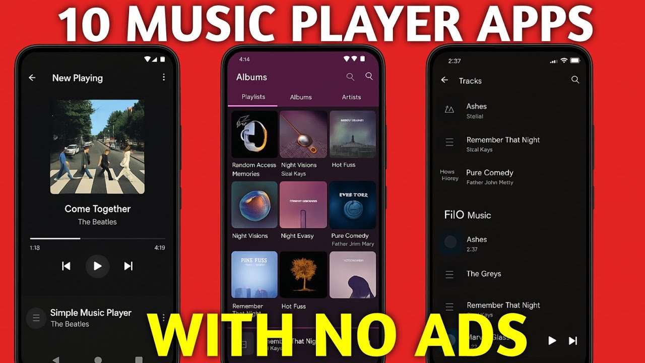 10 Must-Have Music Player Apps With No Ads &ndash; Pure, Uninterrupted Listening!