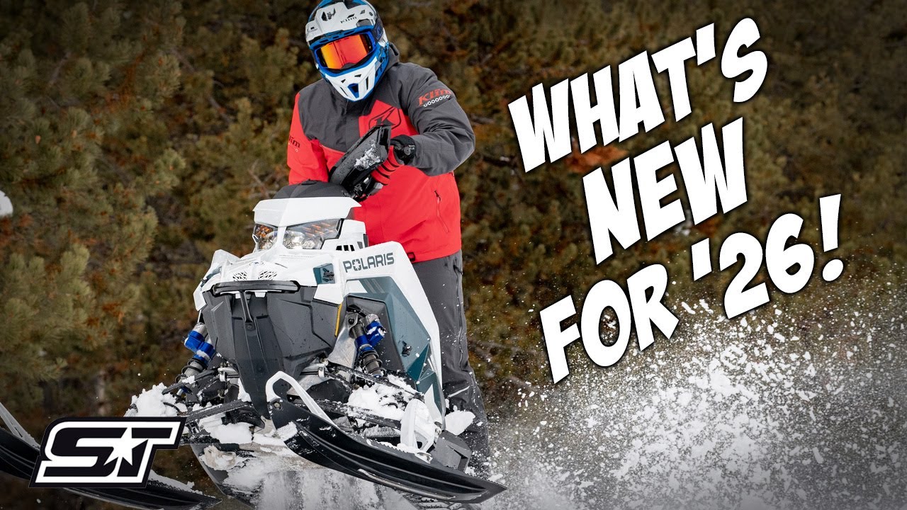 What's NEW from POLARIS Snowmobiles for Model Year 2026