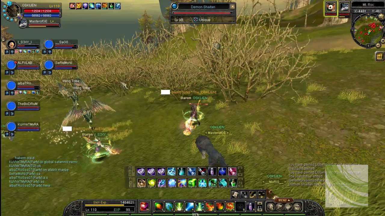 Silkroad OnlineOSKIJEN Pacific Demon Shaitan
