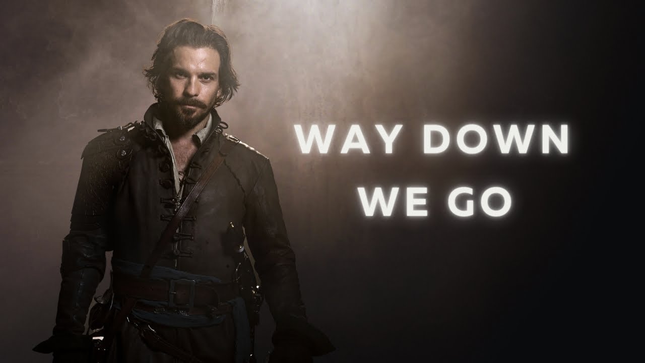 way down we go | the musketeers (BBC One)