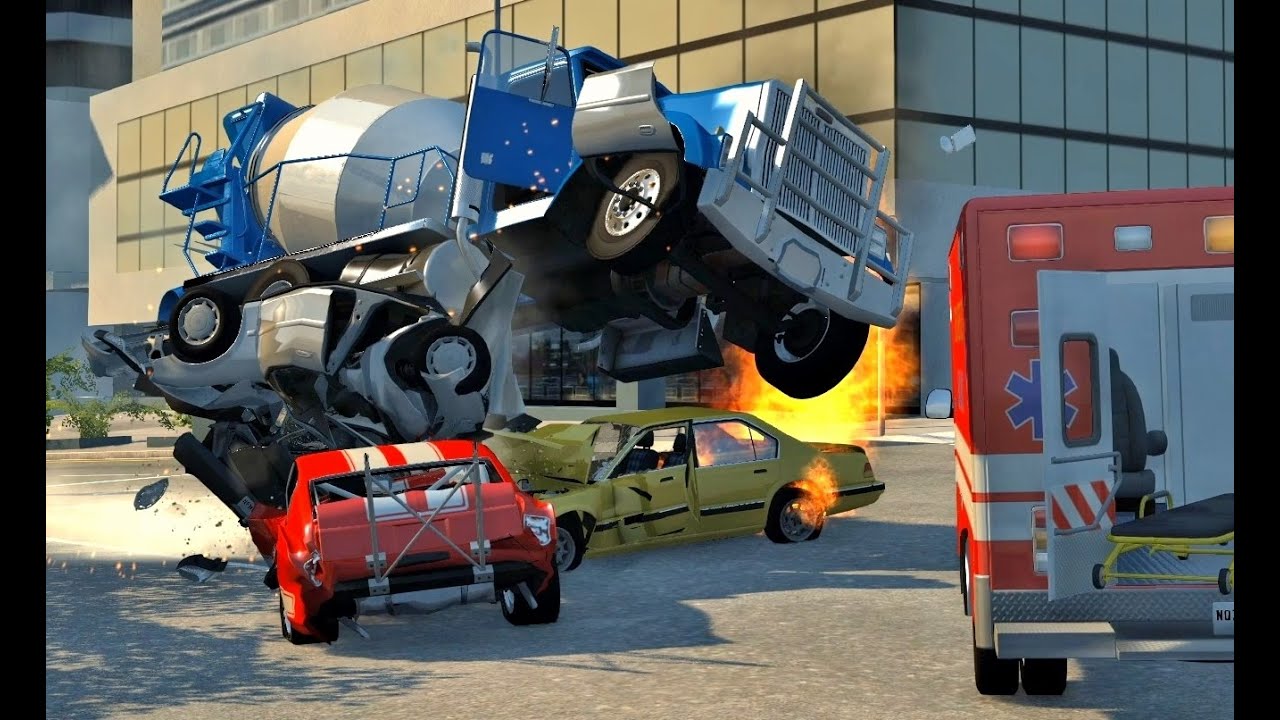 BeamNG Drive EXTREME CRASHES #35