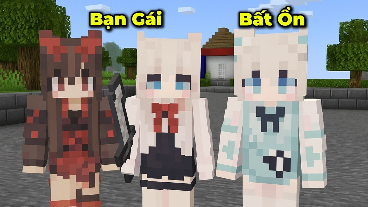 T&ocirc;i Chạy Trốn Khỏi Bạn G&aacute;i Bất Ổn Trong MInecraft 🤣 Full - Lương Hub