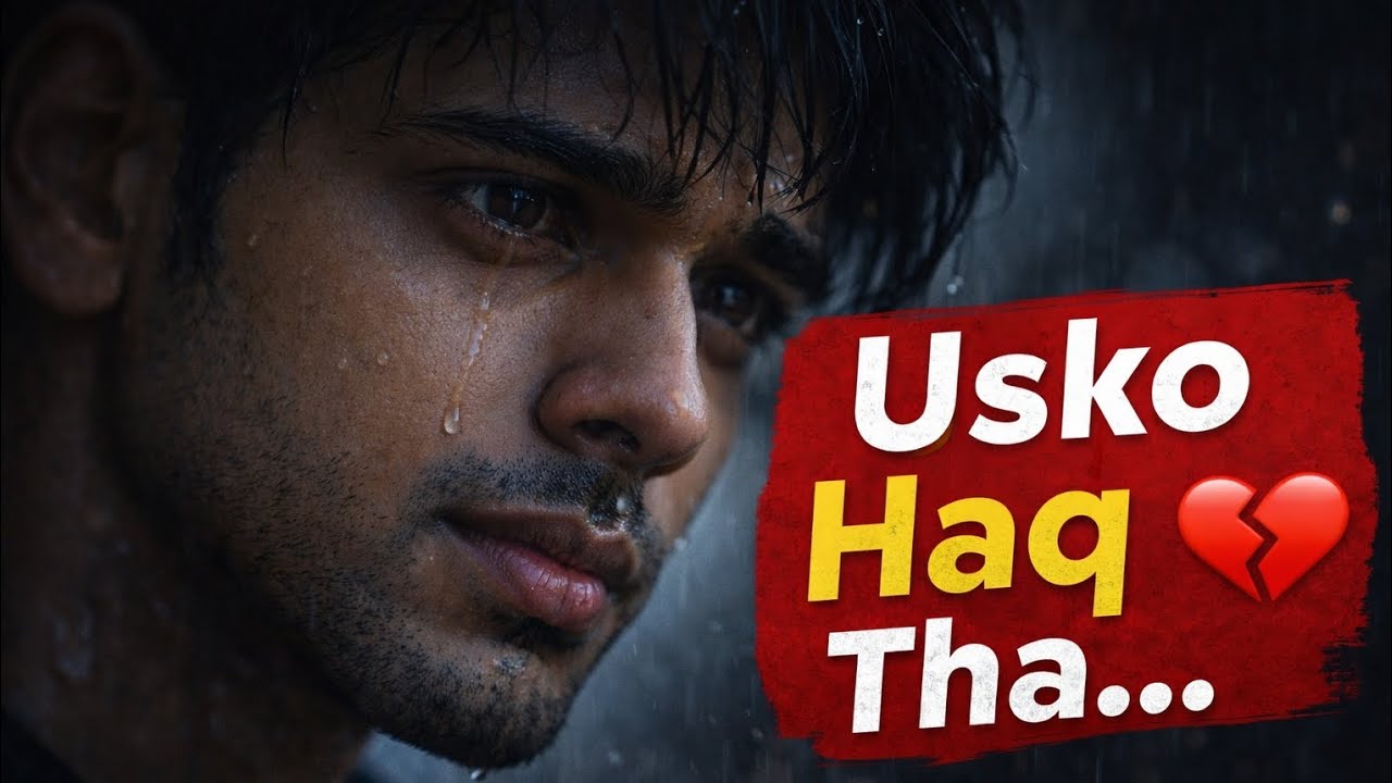 Usko Haq Tha Mujhe Chhodne Ka 💔| Dil Todne Wali Love Story Song|lofi music| #slowedandreverb#lofi#yt
